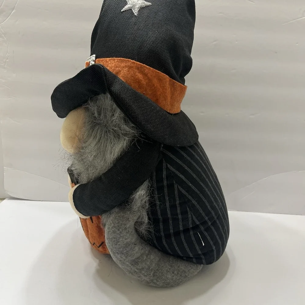 Halloween Gnome Plush Decor Shelf Sitter 17